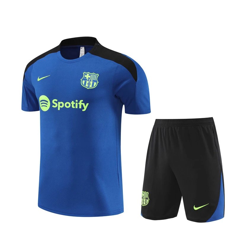 High quality jersey short sleeved kit for Barcelona