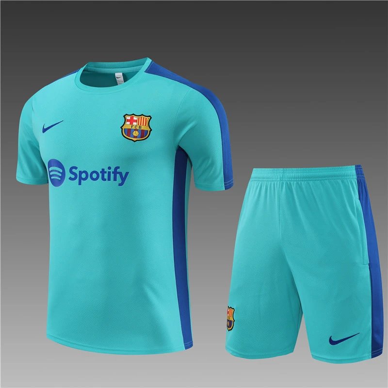 High quality jersey short sleeved kit for Barcelona