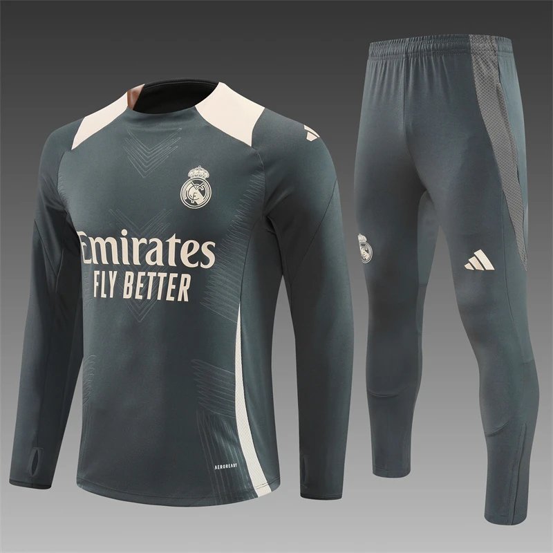 High quality jersey long sleeved set for Real Madrid