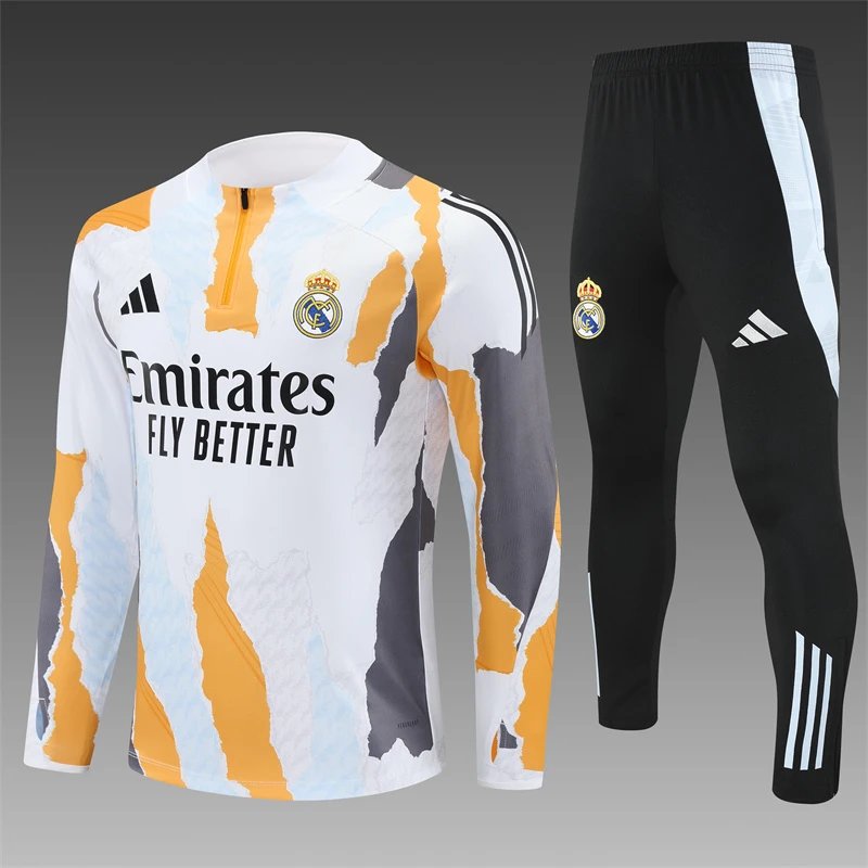 High quality jersey long sleeved set for Real Madrid