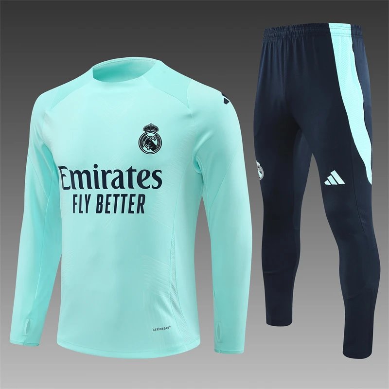 High quality jersey long sleeved set for Real Madrid