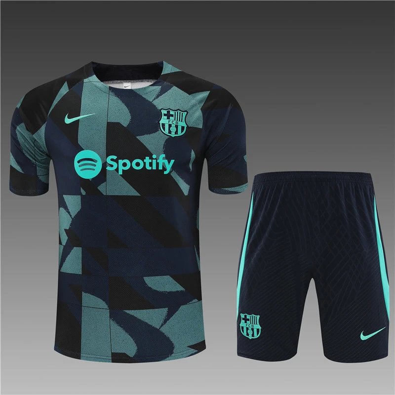 High quality jersey short sleeved kit for Barcelona