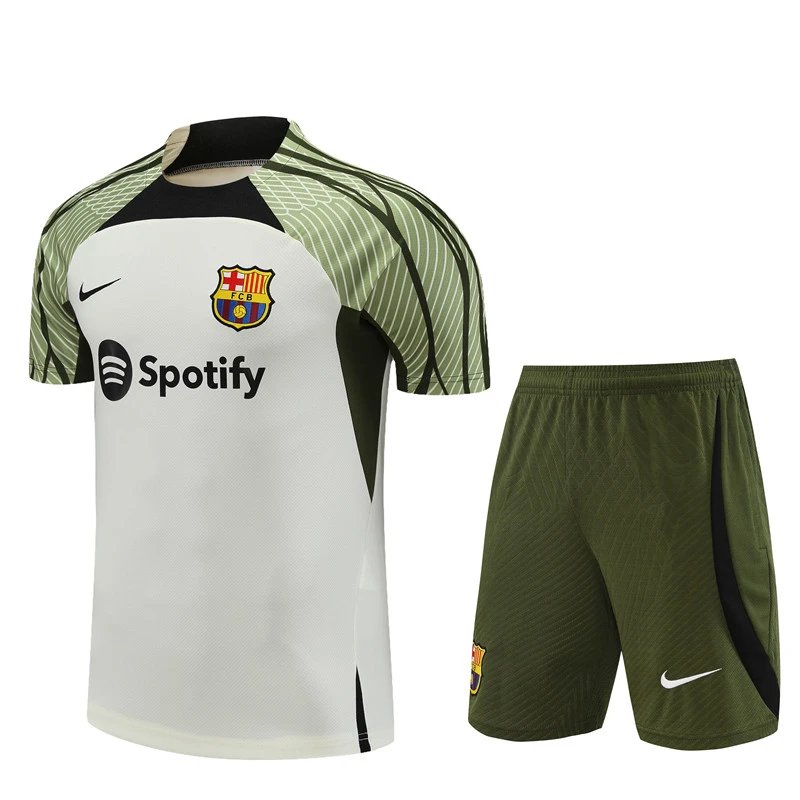 High quality jersey short sleeved kit for Barcelona