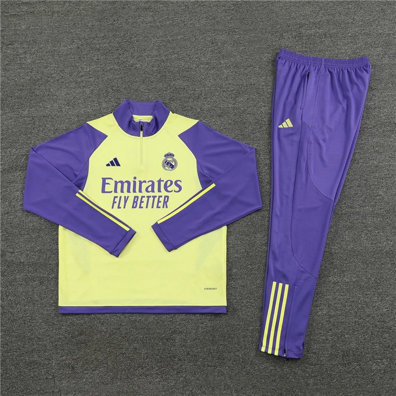 High quality jersey long sleeved set for Real Madrid