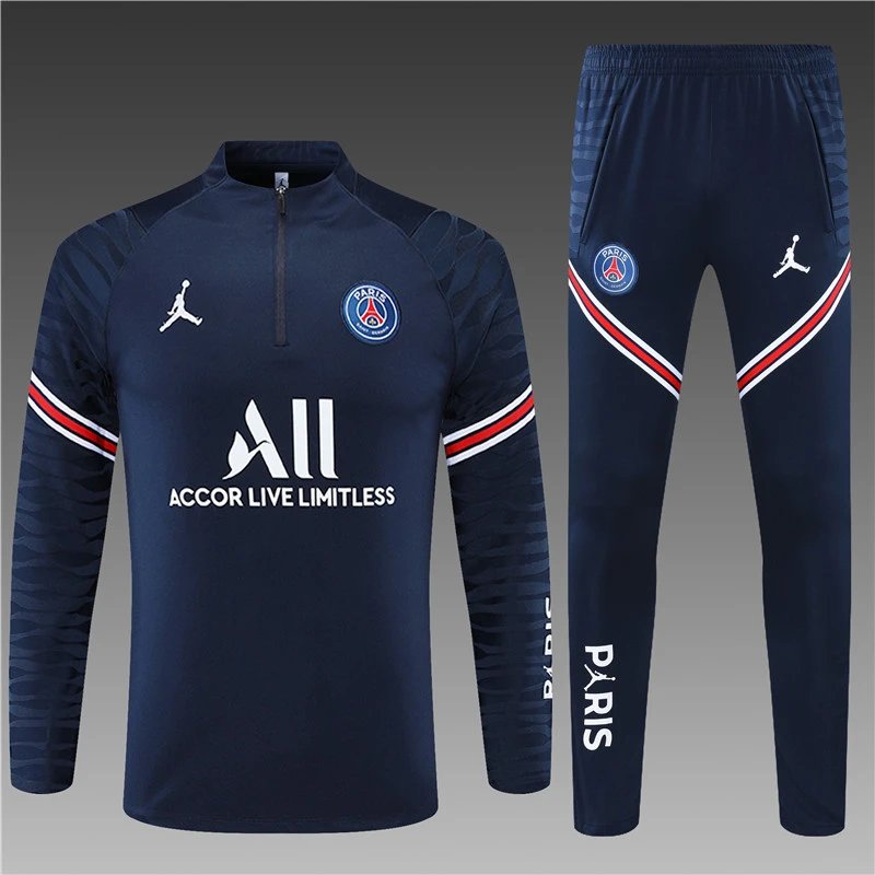 High quality jersey long sleeved set Jordan Paris (contact WhatsApp:+18030258501, if size recommendation is needed)