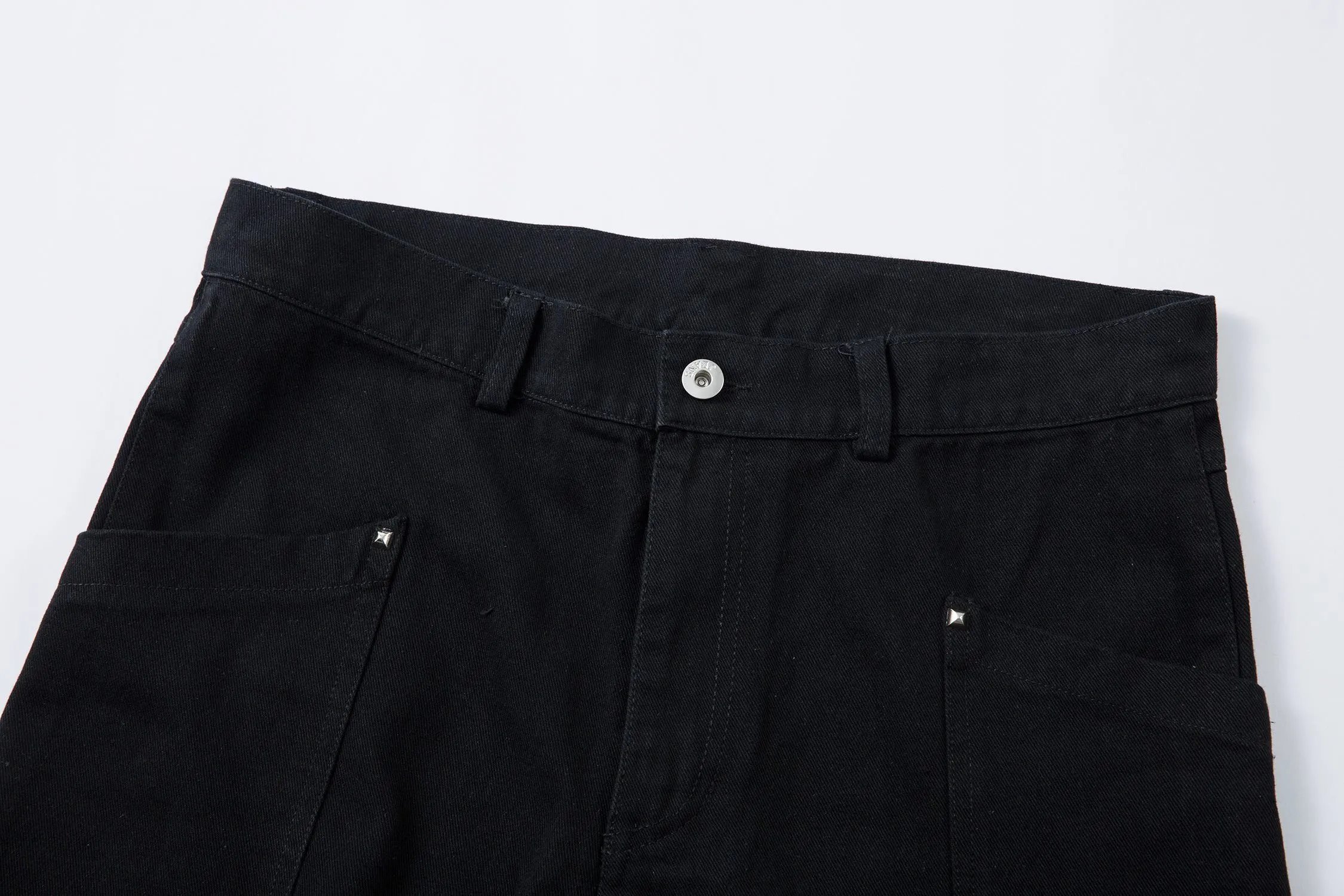 High quality straight leg wide leg jeans