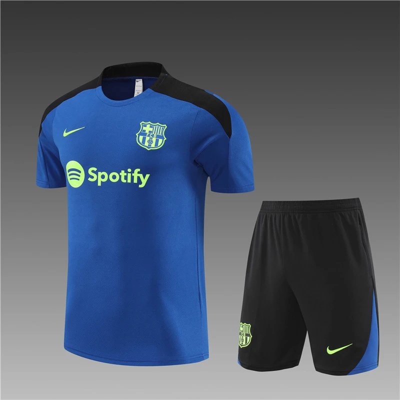 High quality jersey short sleeved kit for Barcelona