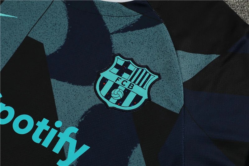 High quality jersey short sleeved kit for Barcelona