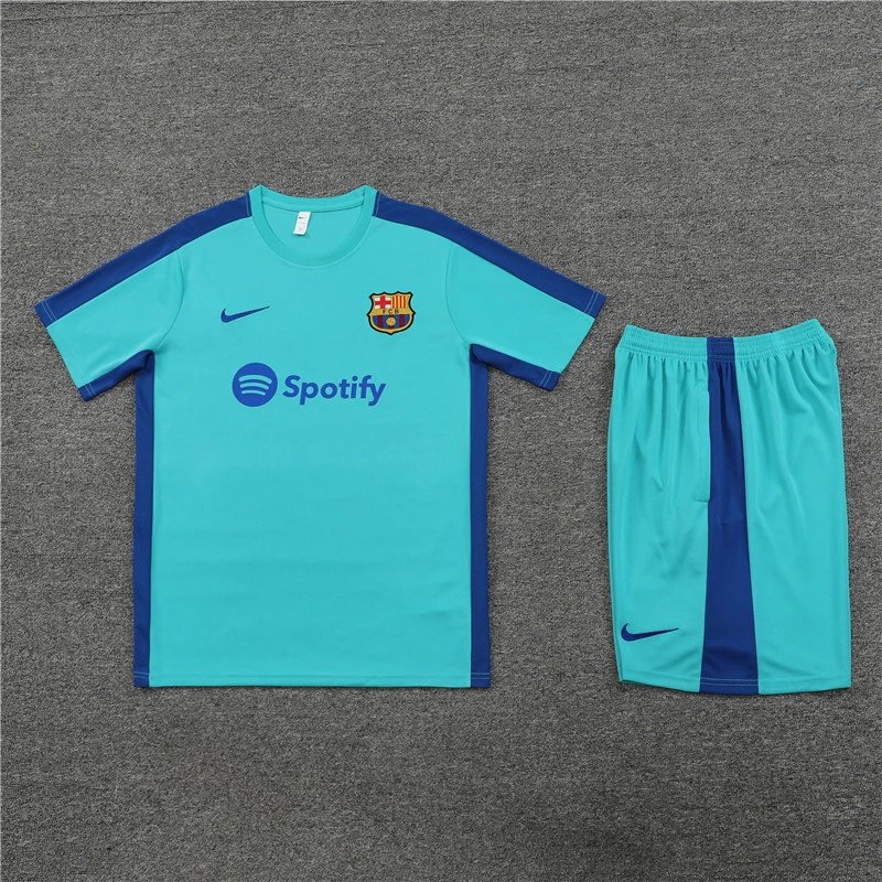 High quality jersey short sleeved kit for Barcelona