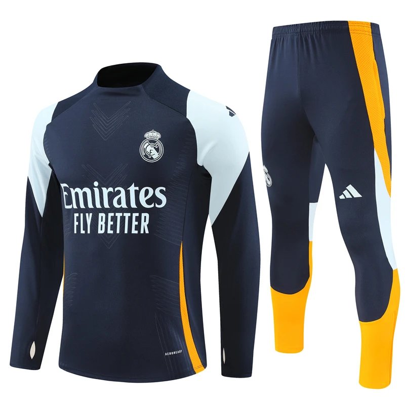 High quality jersey long sleeved set for Real Madrid