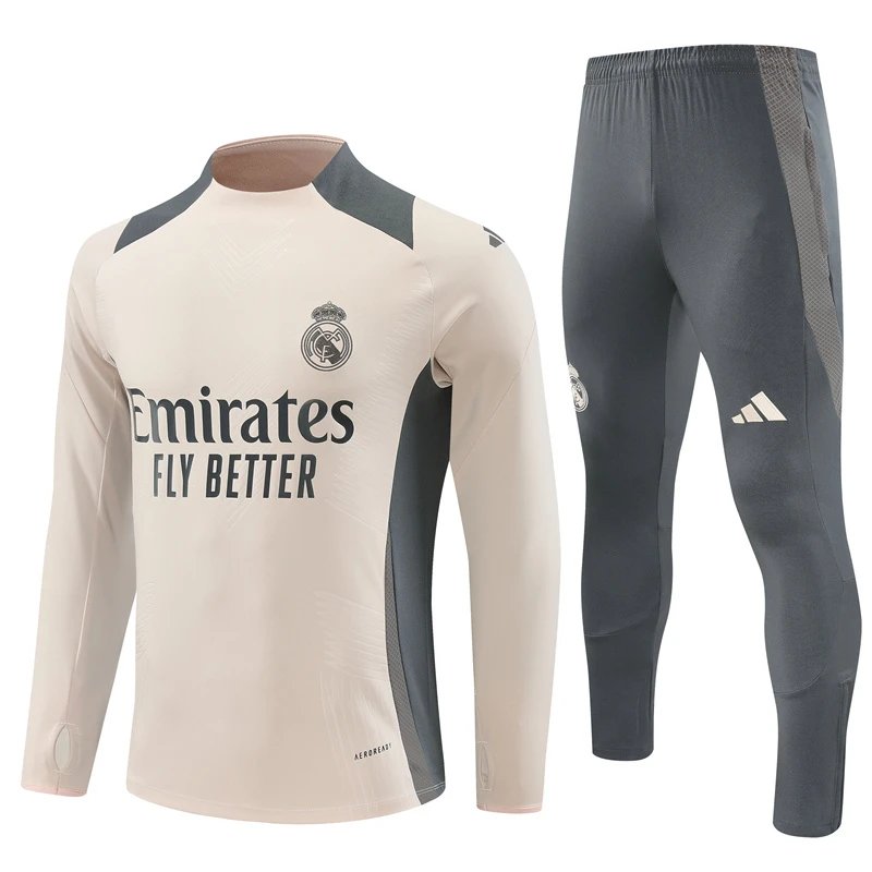 High quality jersey long sleeved set for Real Madrid