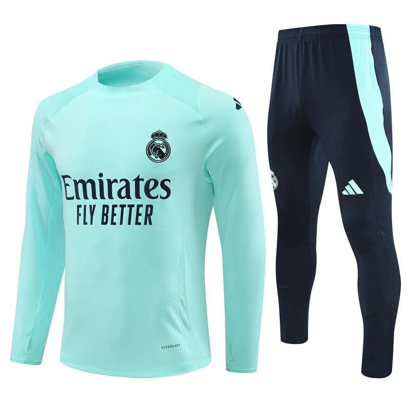 High quality jersey long sleeved set for Real Madrid
