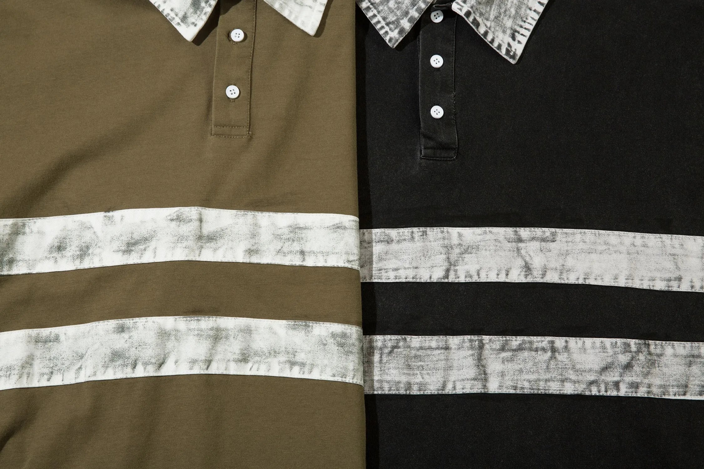 High quality American sports retro style stand up collar short sleeved shirt