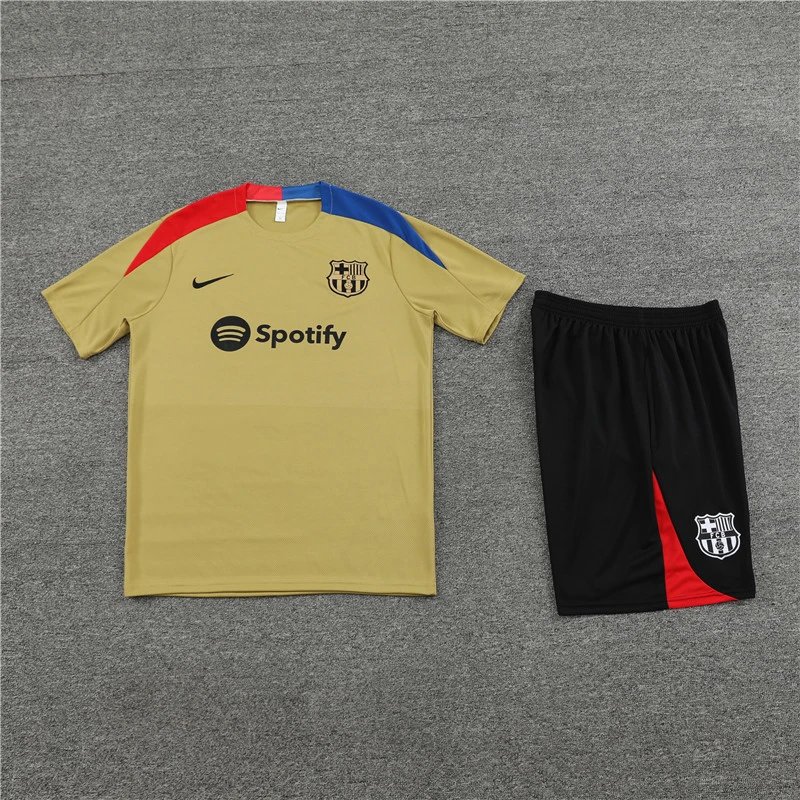 High quality jersey short sleeved kit for Barcelona