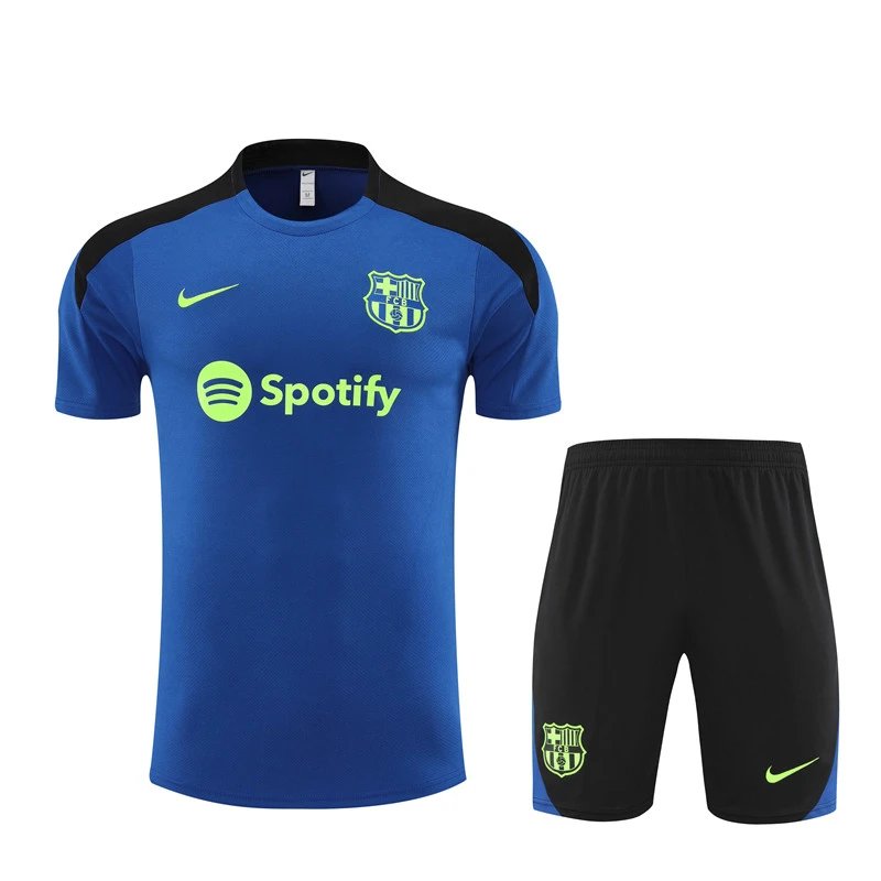 High quality jersey short sleeved kit for Barcelona