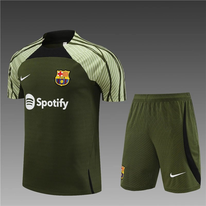 High quality jersey short sleeved kit for Barcelona