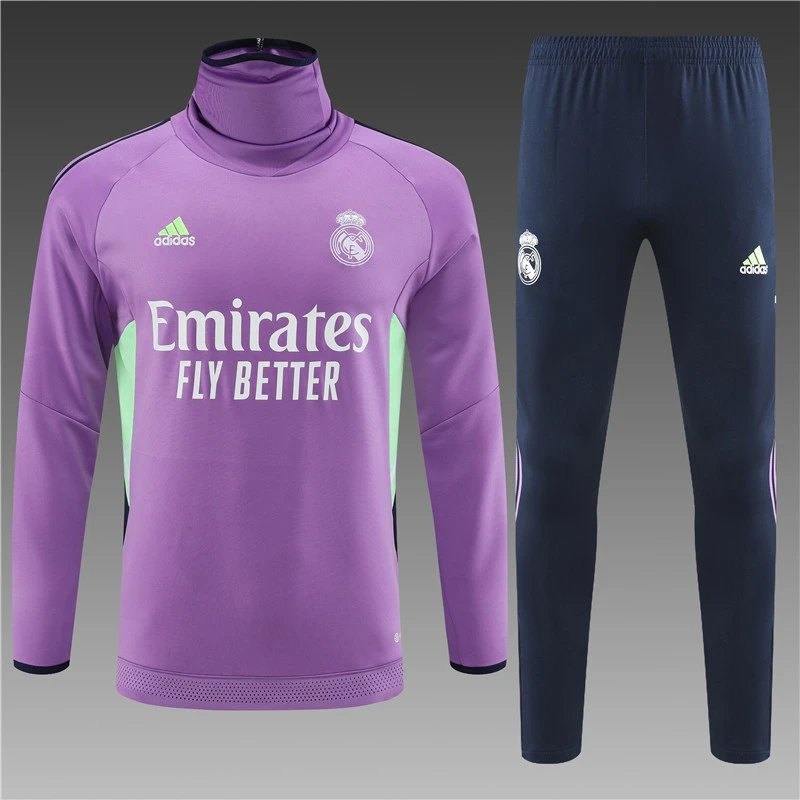 High quality jersey long sleeved set for Real Madrid