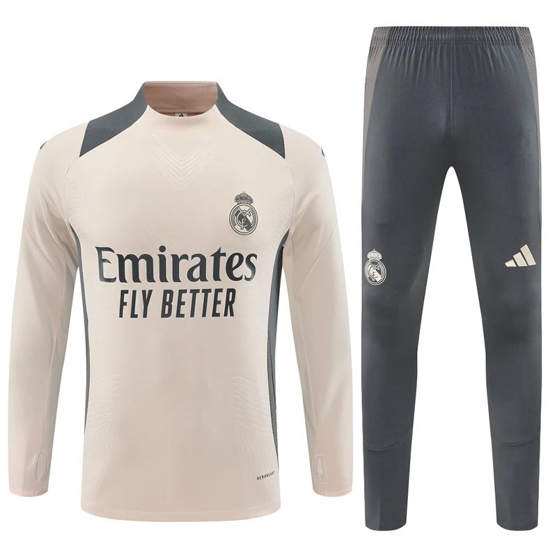 High quality jersey long sleeved set for Real Madrid