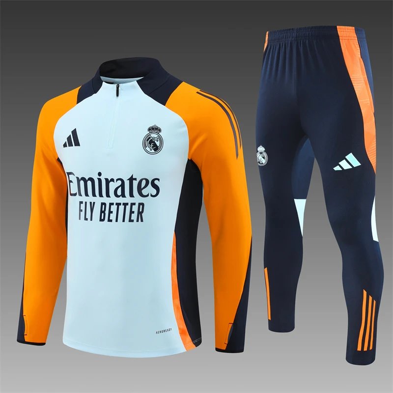 High quality jersey long sleeved set for Real Madrid