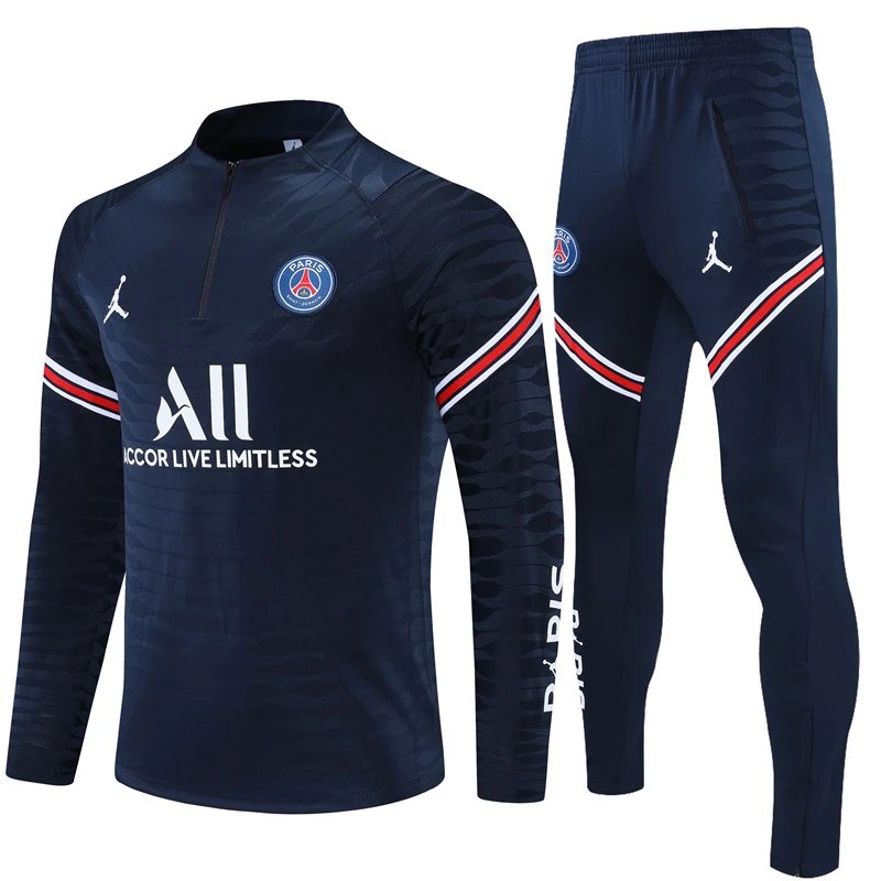 High quality jersey long sleeved set Jordan Paris (contact WhatsApp:+18030258501, if size recommendation is needed)