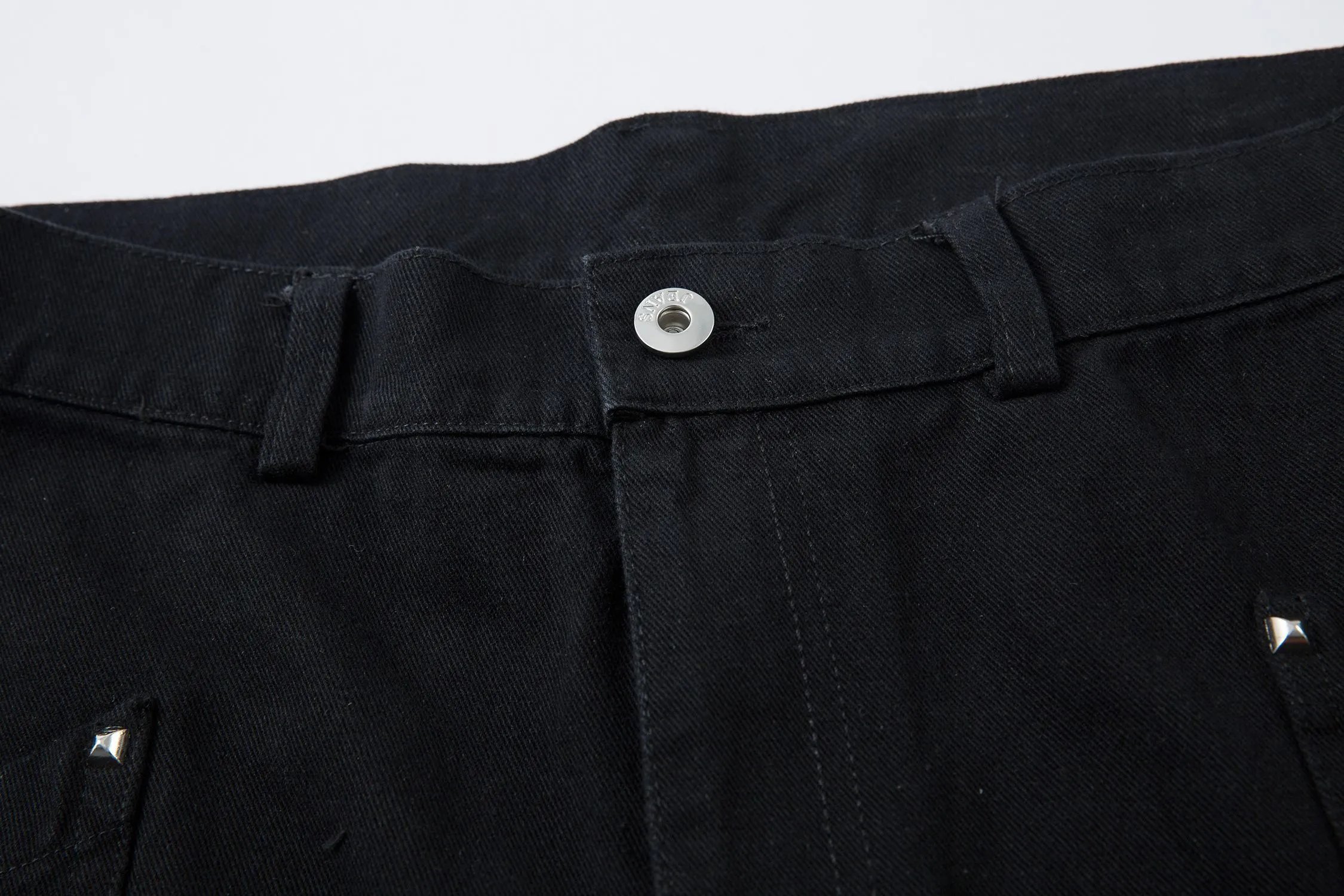 High quality straight leg wide leg jeans