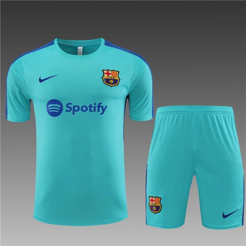 High quality jersey short sleeved kit for Barcelona