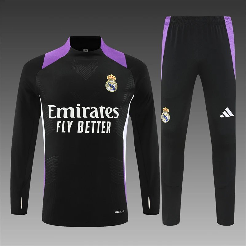 High quality jersey long sleeved set for Real Madrid
