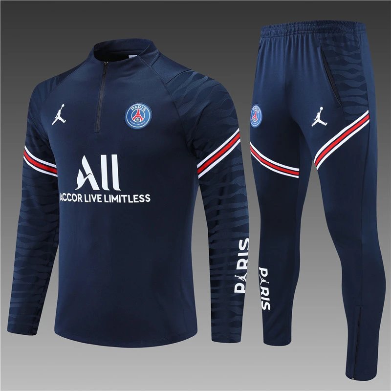High quality jersey long sleeved set Jordan Paris (contact WhatsApp:+18030258501, if size recommendation is needed)