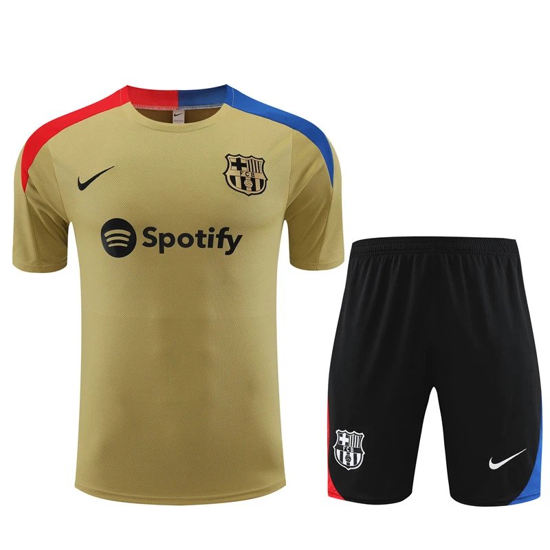 High quality jersey short sleeved kit for Barcelona