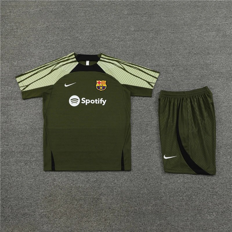 High quality jersey short sleeved kit for Barcelona