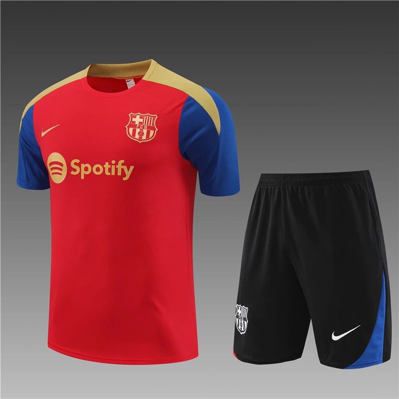 High quality jersey short sleeved kit for Barcelona