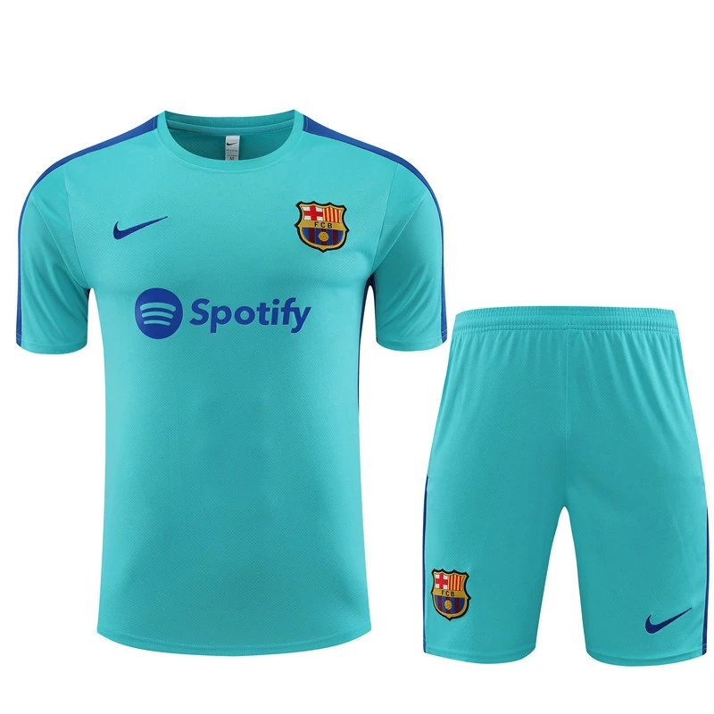 High quality jersey short sleeved kit for Barcelona