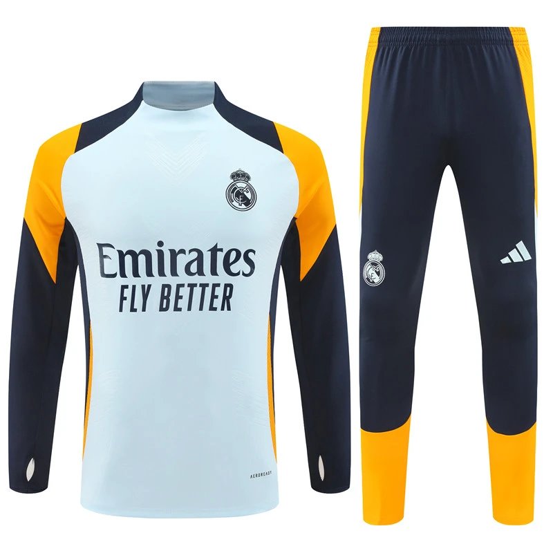 High quality jersey long sleeved set for Real Madrid