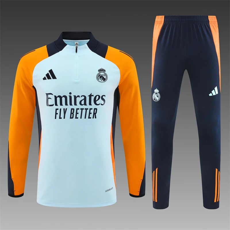 High quality jersey long sleeved set for Real Madrid