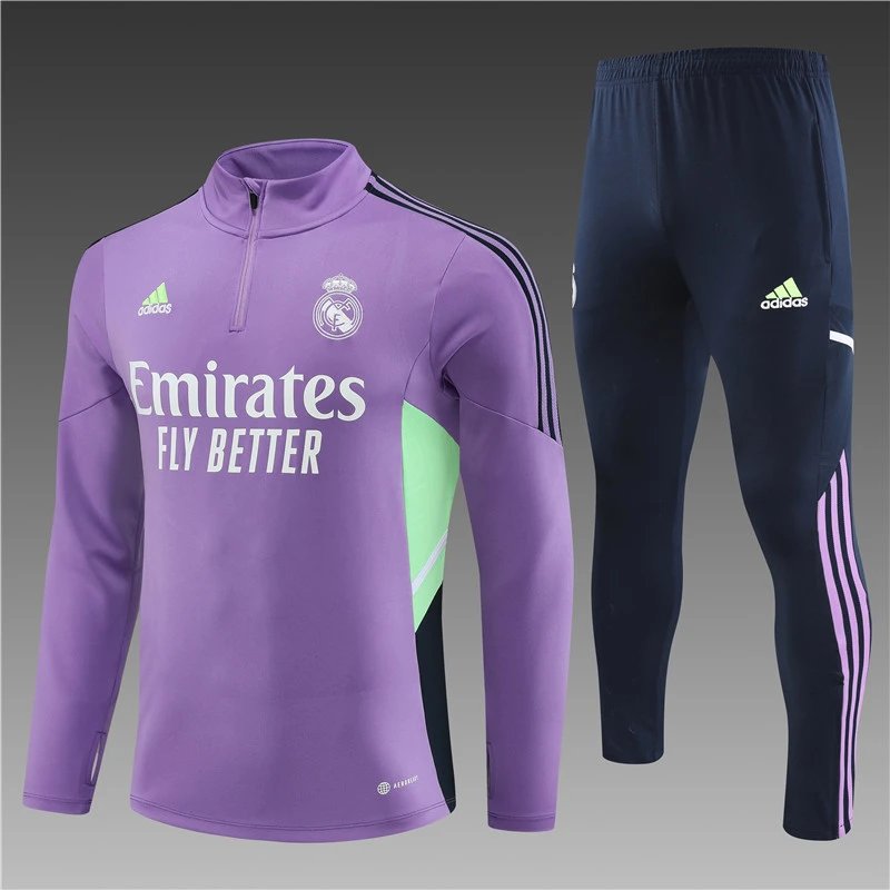 High quality jersey long sleeved set for Real Madrid
