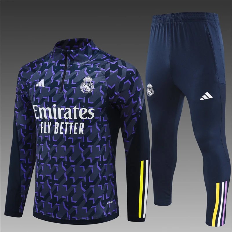 High quality jersey long sleeved set for Real Madrid