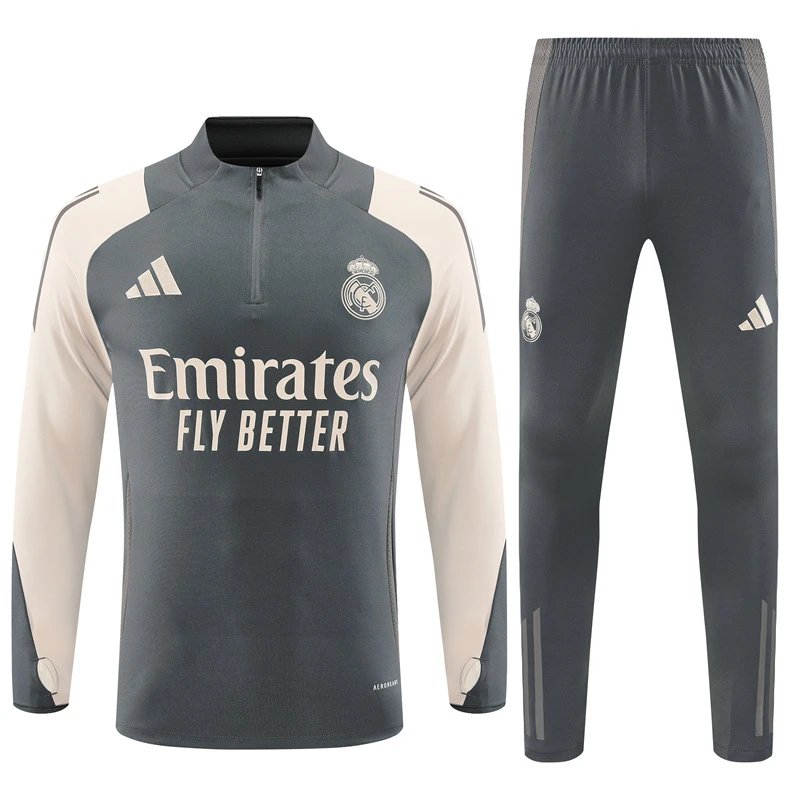 High quality jersey long sleeved set for Real Madrid