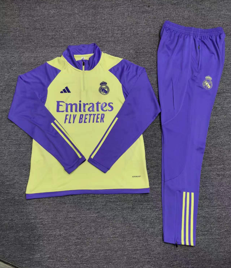 High quality jersey long sleeved set for Real Madrid