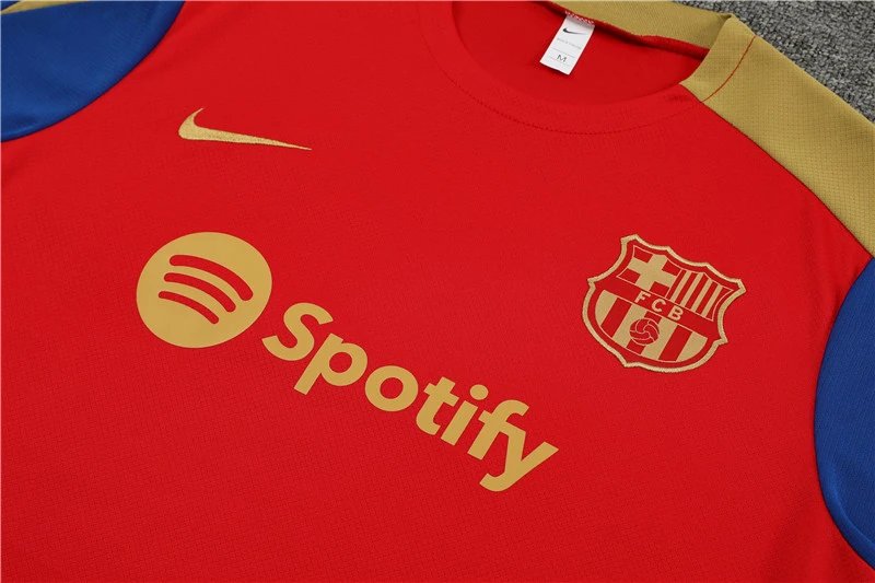 High quality jersey short sleeved kit for Barcelona