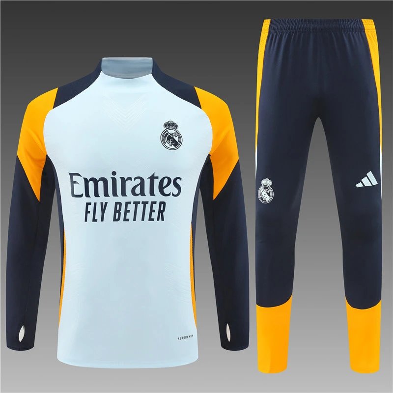 High quality jersey long sleeved set for Real Madrid