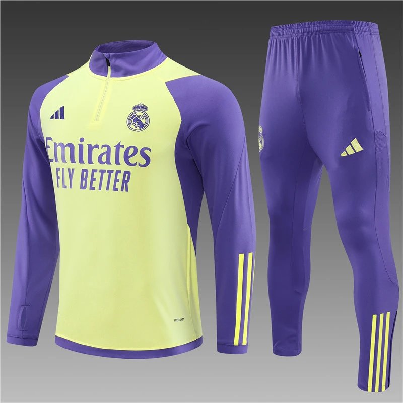 High quality jersey long sleeved set for Real Madrid