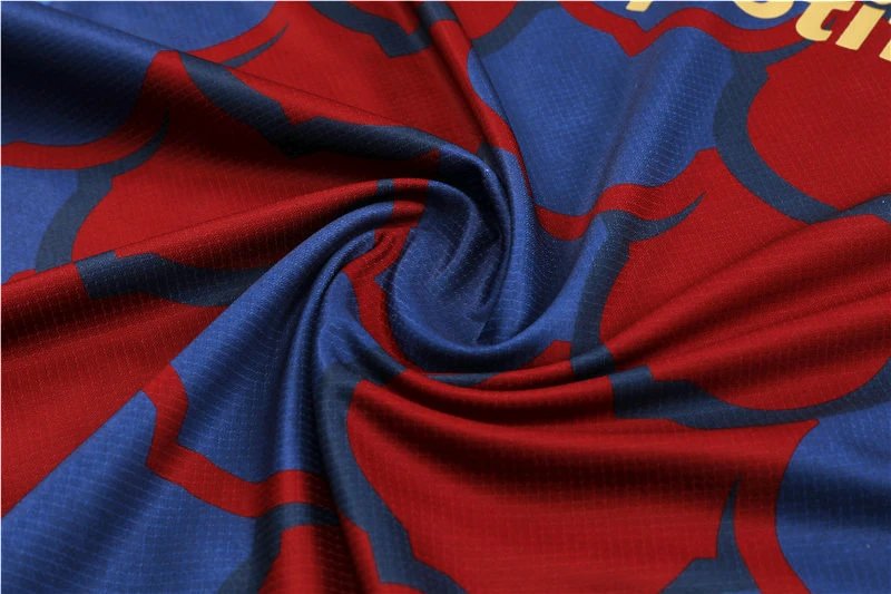 High quality jersey short sleeved kit for Barcelona