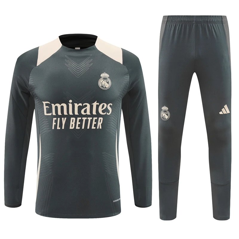 High quality jersey long sleeved set for Real Madrid