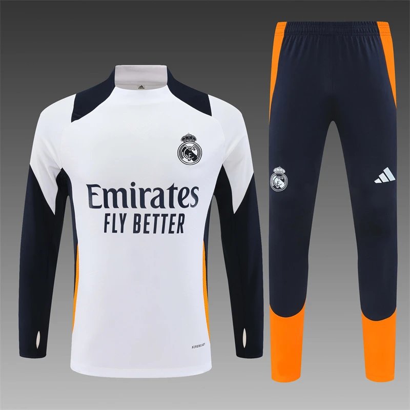 High quality jersey long sleeved set for Real Madrid
