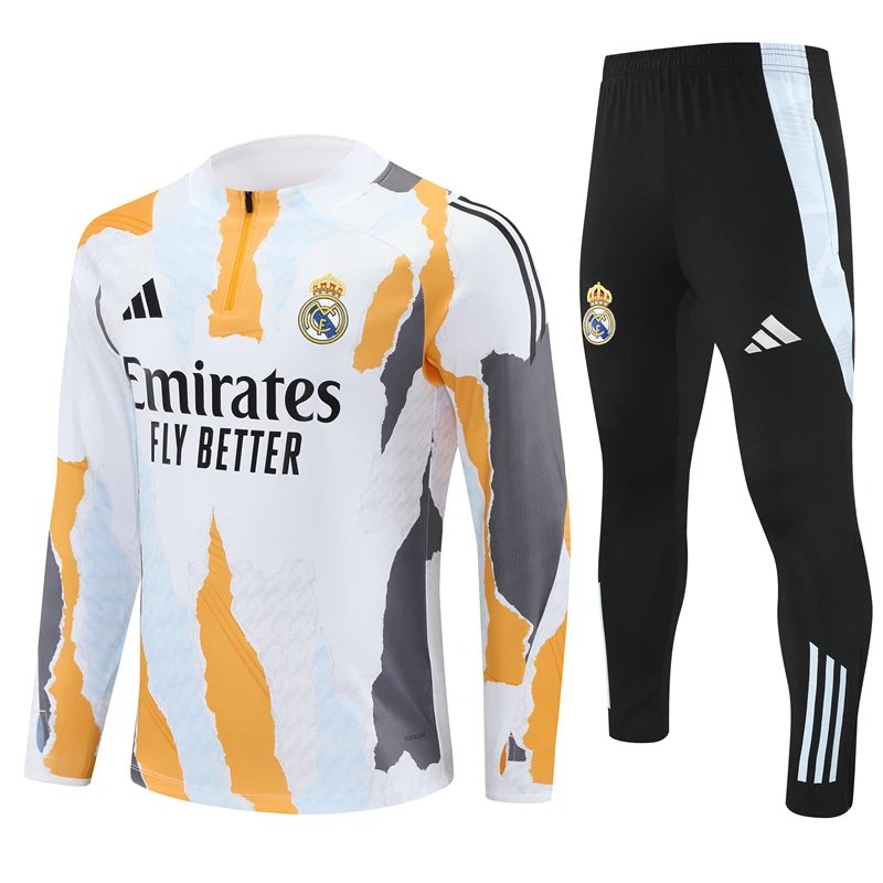 High quality jersey long sleeved set for Real Madrid