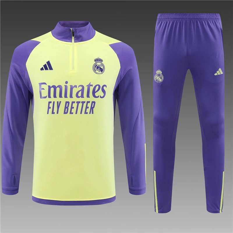 High quality jersey long sleeved set for Real Madrid