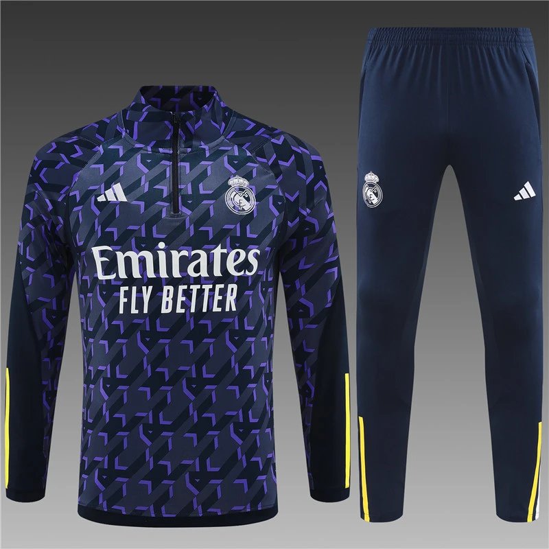 High quality jersey long sleeved set for Real Madrid