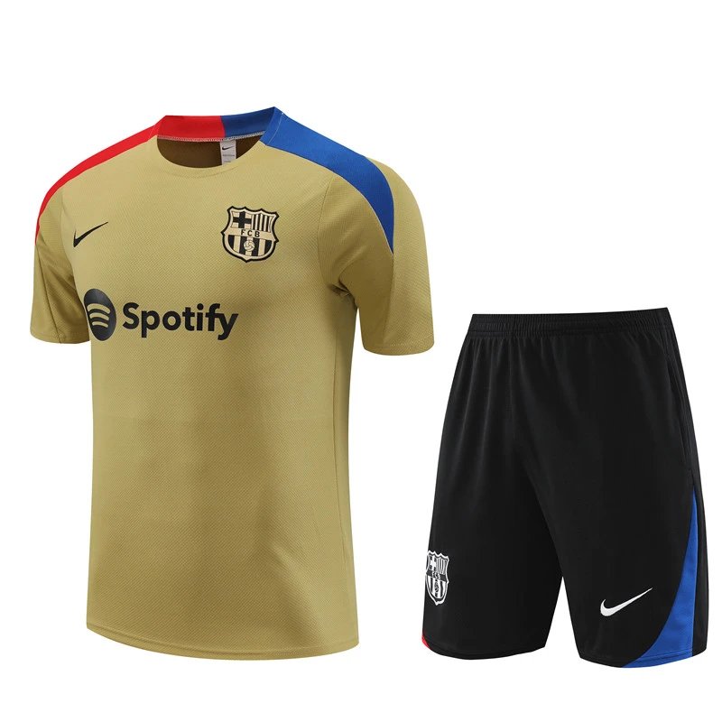 High quality jersey short sleeved kit for Barcelona