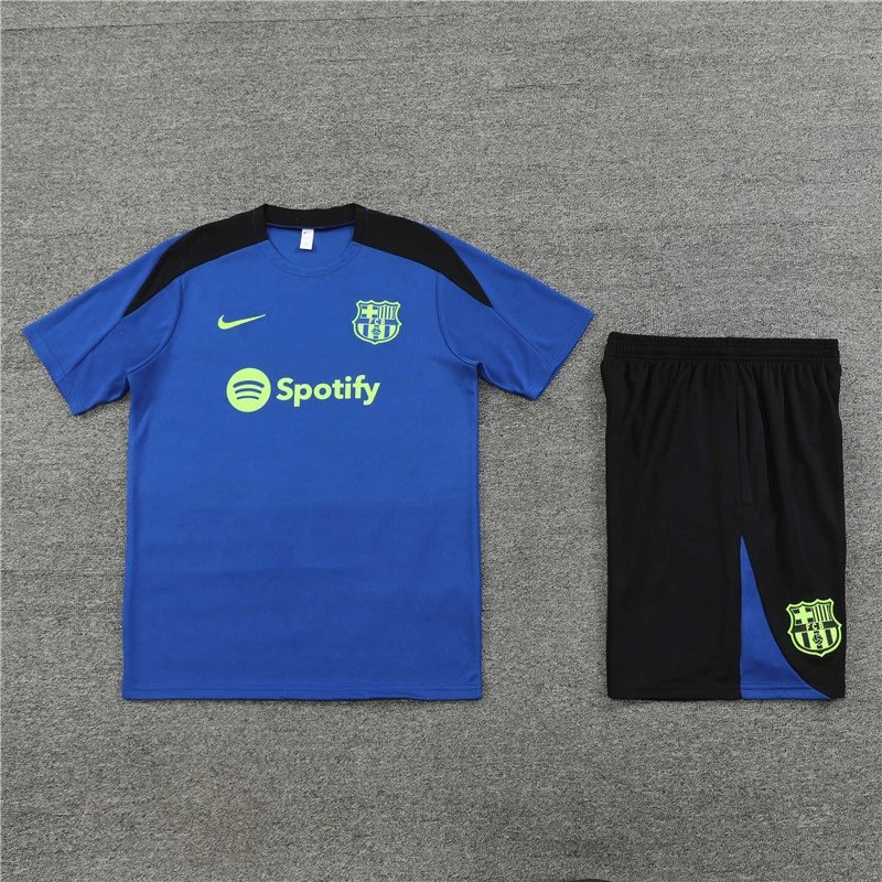 High quality jersey short sleeved kit for Barcelona