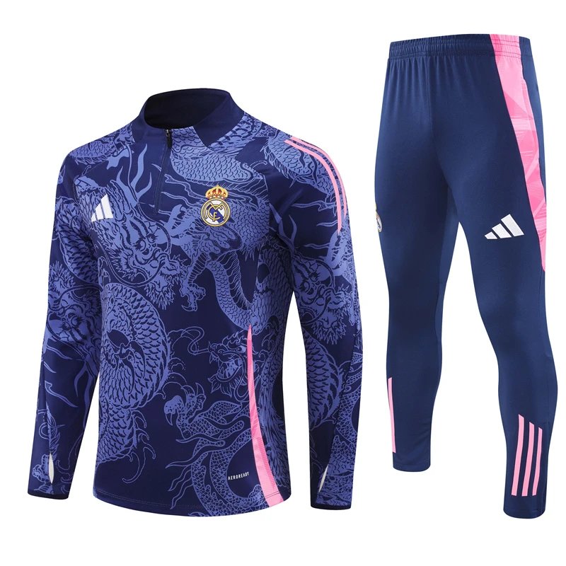 High quality jersey long sleeved set for Real Madrid